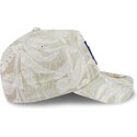 beige-gebogene-verstellbare-59forty-a-frame-leafy-palm-kappe-der-los-angeles-dodgers-mlb-von-new-era
