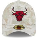 cap-izliekta-beige-ajustada-59forty-a-frame-leafy-palm-no-chicago-bulls-nba-no-new-era