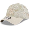 cepur-izliekta-bess-regulejams-9twenty-leafy-palm-no-new-york-yankees-mlb-no-new-era
