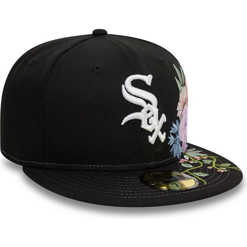 cap-plakana-black-ajustada-59fifty-floral-no-chicago-white-sox-mlb-no-new-era