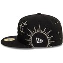 schwarze-anliegende-59fifty-flatcap-zodiac-der-chicago-white-sox-mlb-von-new-era