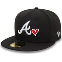 cap-plakana-black-ajustada-59fifty-heart-icon-no-atlanta-braves-mlb-no-new-era
