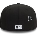 cepur-plakana-melns-pieguloss-59fifty-heart-icon-no-chicago-white-sox-mlb-no-new-era