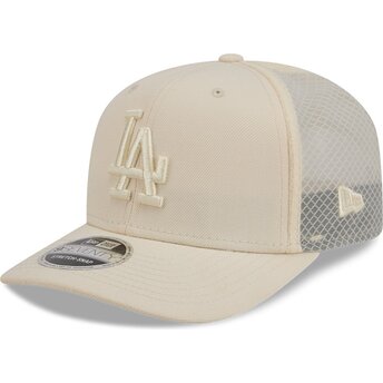 Cap izliekta beige snapback 9SEVENTY Stretch Snap Color Pack no Los Angeles Dodgers MLB no New Era
