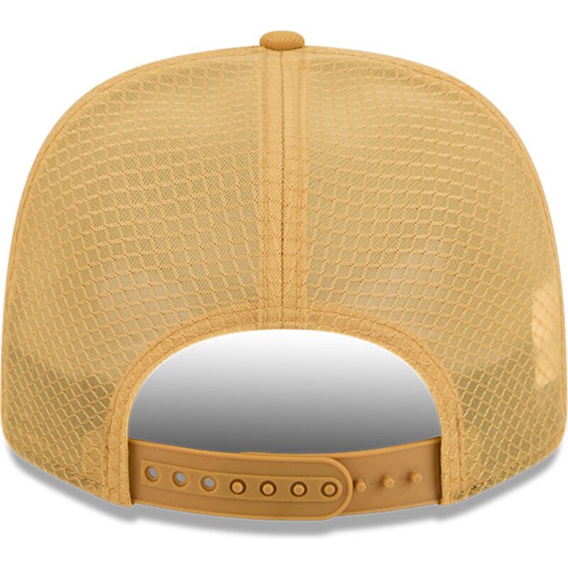 hellbraune-trucker-kappe-9seventy-stretch-snap-color-pack-der-new-york-yankees-mlb-von-new-era