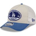 cepur-izliekta-truckeris-daudzkrasains-snapback-9forty-m-crown-a-frame-fray-no-los-angeles-dodgers-mlb-no-new-era