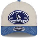 cepur-izliekta-truckeris-daudzkrasains-snapback-9forty-m-crown-a-frame-fray-no-los-angeles-dodgers-mlb-no-new-era
