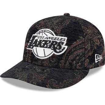 Cap izliekta multicolor ajustada 59FIFTY Pre-Curved Jacquard Chenille no Los Angeles Lakers NBA no New Era