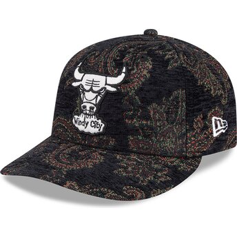 Cap izliekta multicolor ajustada 59FIFTY Pre-Curved Jacquard Chenille no Chicago Bulls NBA no New Era
