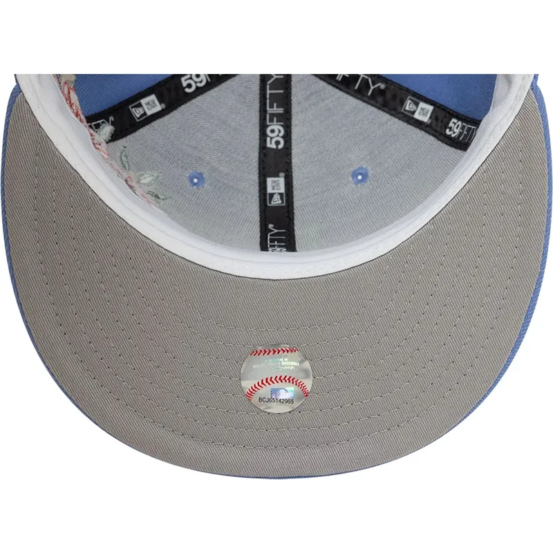 new-era-flat-brim-59fifty-floral-los-angeles-dodgers-mlb-blue-fitted-cap