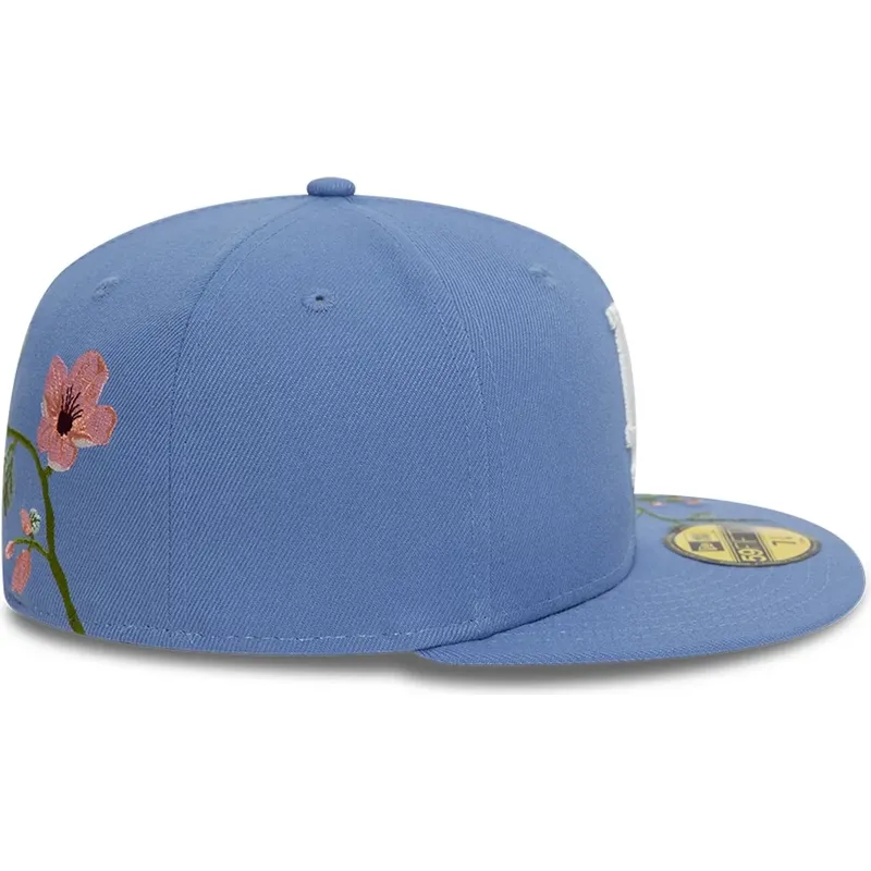 cap-plakana-blue-ajustada-59fifty-floral-no-los-angeles-dodgers-mlb-no-new-era