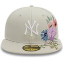 cepur-plakana-bess-pieguloss-59fifty-floral-no-new-york-yankees-mlb-no-new-era
