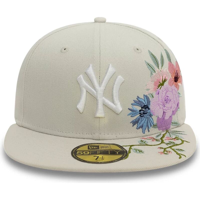 cap-plakana-beige-ajustada-59fifty-floral-no-new-york-yankees-mlb-no-new-era cap-plakana-beige-ajustada-59fifty-floral-no-new-york-yankees-mlb-no-new-era