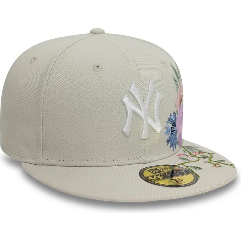 cap-plakana-beige-ajustada-59fifty-floral-no-new-york-yankees-mlb-no-new-era cap-plakana-beige-ajustada-59fifty-floral-no-new-york-yankees-mlb-no-new-era