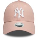 cepur-izliekta-roza-regulejama-lente-9forty-colour-essential-no-new-york-yankees-mlb-no-new-era