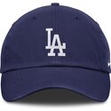 cap-izliekta-blue-adjustable-strap-berniem-club-unstructured-organic-cotton-no-los-angeles-dodgers-mlb-no-nike