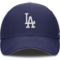 cepur-izliekta-zils-regulejams-berniem-dri-fit-club-structured-no-los-angeles-dodgers-mlb-no-nike