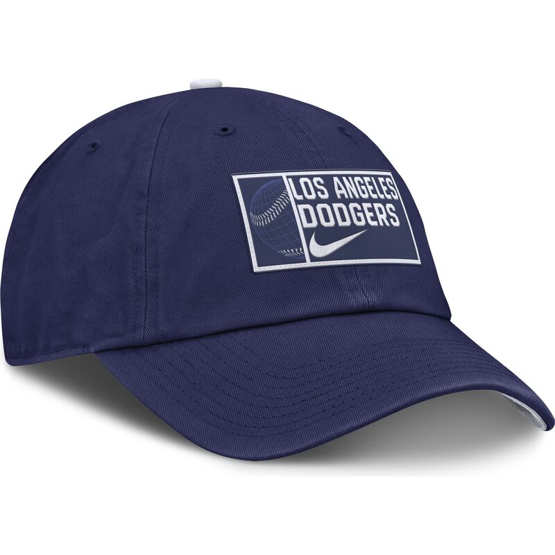 blaue-verstellbare-gebogene-kappe-primetime-club-unstructured-organic-cotton-der-los-angeles-dodgers-mlb-von-nike blaue-verstellbare-gebogene-kappe-primetime-club-unstructured-organic-cotton-der-los-angeles-dodgers-mlb-von-nike