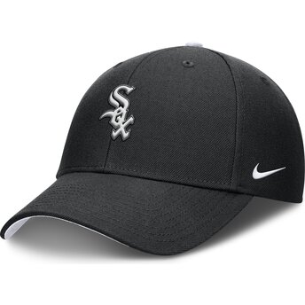 Cap izliekta black adjustable strap bērniem Dri-Fit Club Structured no Chicago White Sox MLB no Nike