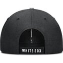 cepur-izliekta-melns-regulejama-lente-berniem-dri-fit-club-structured-no-chicago-white-sox-mlb-no-nike
