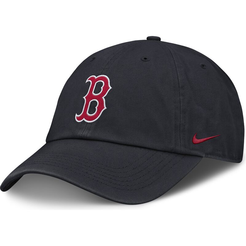 gebogene-marineblaue-verstellbare-kappe-fur-kinder-club-unstructured-organic-cotton-von-boston-red-sox-mlb-von-nike