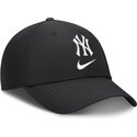 cepur-izliekta-melns-regulejama-lente-primetime-club-structured-uv-poly-ripstop-no-new-york-yankees-mlb-no-nike