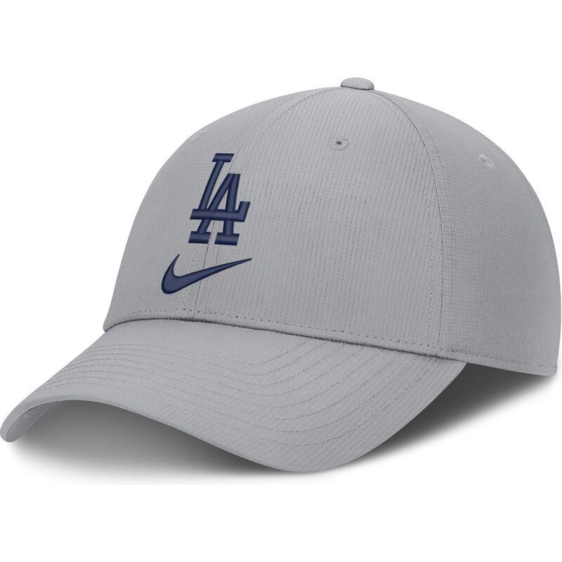 graue-verstellbare-gebogene-kappe-primetime-club-structured-uv-poly-ripstop-der-los-angeles-dodgers-mlb-von-nike