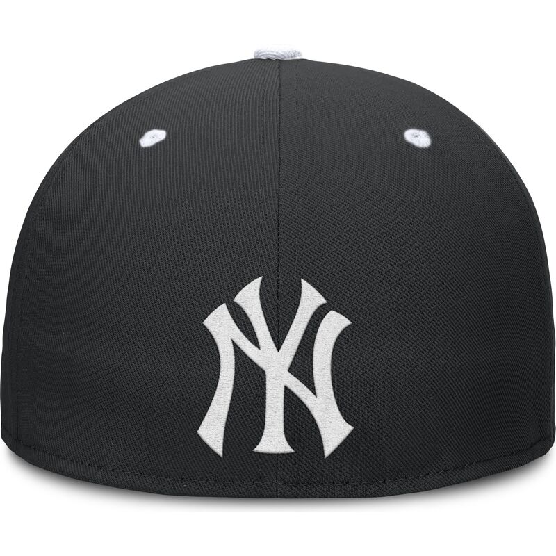 cap-plakana-black-ajustada-primetime-dri-fit-true-structured-round-bill-no-new-york-yankees-mlb-no-nike