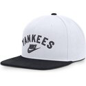 nike-flat-brim-cooperstown-dri-fit-pro-structured-square-bill-white-and-navy-blue-snapback-cap