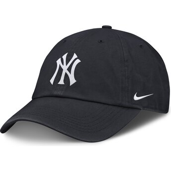Cap izliekta navy blue adjustable strap bērniem Club Unstructured Organic Cotton no New York Yankees MLB no Nike