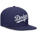 cap-plakana-blue-ajustada-dri-fit-true-structured-round-bill-no-los-angeles-dodgers-mlb-no-nike