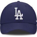 blaue-verstellbare-gebogene-kappe-club-structured-uv-poly-ripstop-der-los-angeles-dodgers-mlb-von-nike