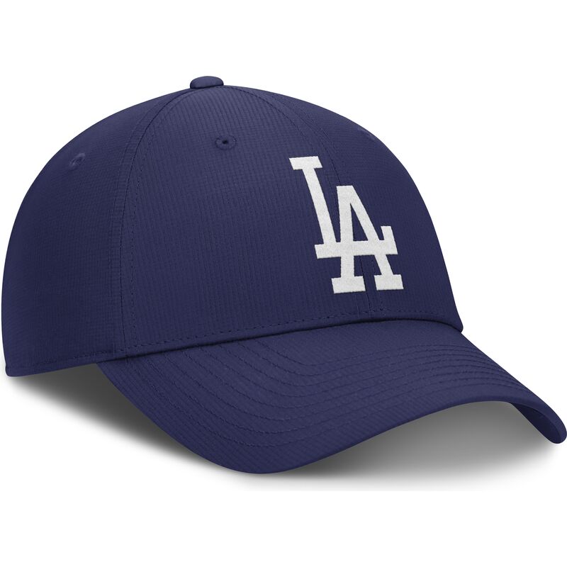 cepur-izliekta-zils-regulejama-lente-club-structured-uv-poly-ripstop-no-los-angeles-dodgers-mlb-no-nike