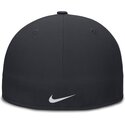 marineblaue-flache-fitted-kappe-dri-fit-true-structured-round-bill-von-boston-red-sox-mlb-von-nike