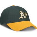 cap-izliekta-green-adjustable-strap-dri-fit-club-structured-no-oakland-athletics-mlb-no-nike