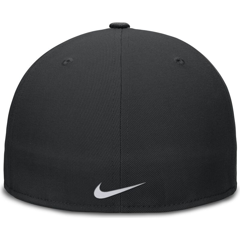 cap-plakana-black-ajustada-dri-fit-true-structured-round-bill-no-chicago-white-sox-mlb-no-nike