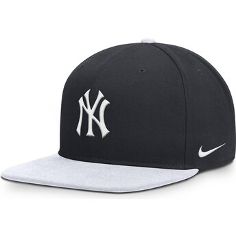 Cepur plakana tumši zils snapback Dri-Fit Pro Structured Square Bill no New York Yankees MLB no Nike