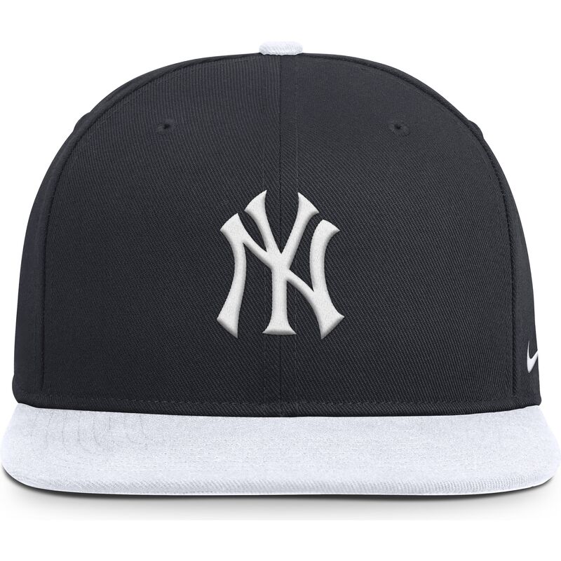 cepur-plakana-tumsi-zils-snapback-dri-fit-pro-structured-square-bill-no-new-york-yankees-mlb-no-nike
