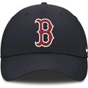 cap-izliekta-navy-blue-adjustable-strap-club-structured-uv-poly-ripstop-no-boston-red-sox-mlb-no-nike