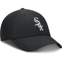 cap-izliekta-black-adjustable-strap-club-structured-uv-poly-ripstop-no-chicago-white-sox-mlb-no-nike