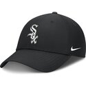 cepur-izliekta-melns-regulejams-club-structured-uv-poly-ripstop-no-chicago-white-sox-mlb-no-nike