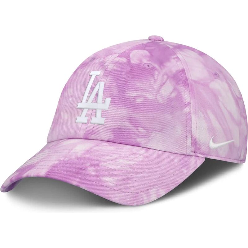 cepur-izliekta-violets-regulejama-lente-mothers-day-club-unstructured-organic-cotton-no-los-angeles-dodgers-mlb-no-nike