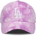 cap-izliekta-violet-adjustable-strap-mothers-day-club-unstructured-organic-cotton-no-los-angeles-dodgers-mlb-no-nike