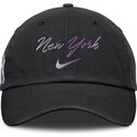 cap-izliekta-black-adjustable-strap-mothers-day-club-unstructured-organic-cotton-no-new-york-yankees-mlb-no-nike
