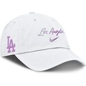 cap-izliekta-white-adjustable-strap-mothers-day-club-unstructured-organic-cotton-no-los-angeles-dodgers-mlb-no-nike