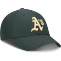 cap-izliekta-green-adjustable-strap-club-structured-uv-poly-ripstop-no-oakland-athletics-mlb-no-nike