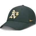 cap-izliekta-green-adjustable-strap-club-structured-uv-poly-ripstop-no-oakland-athletics-mlb-no-nike