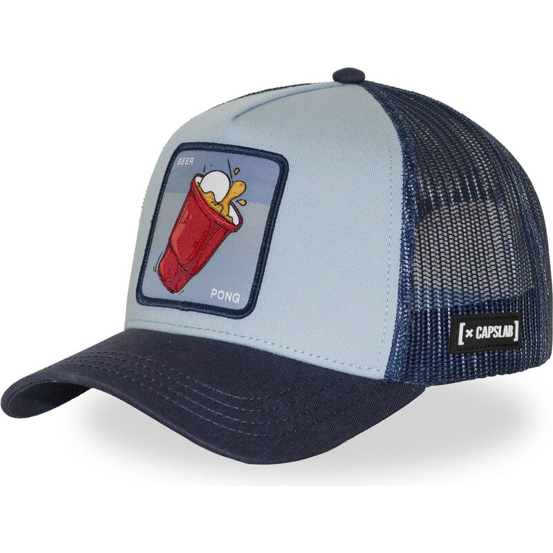 cap-izliekta-blue-snapback-beer-pong-cocktails-no-capslab