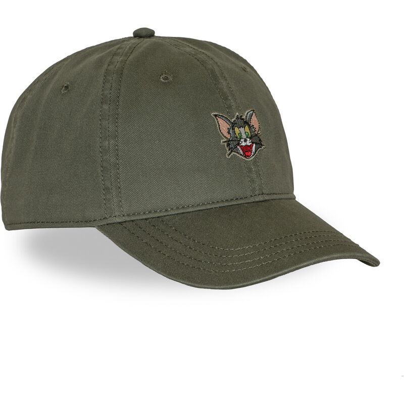 capslab-curved-brim-tom-taj8-catb-looney-tunes-green-adjustable-cap