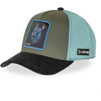 Cap izliekta multicolor snapback Deer Beasts no Capslab